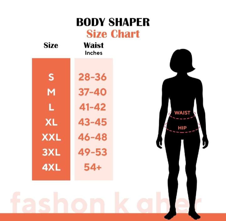 Slim Body Full Body Shaper High Waist Tummy Control Slimming Shorts (ABC-688) | 2XL