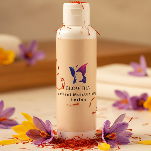 Glow Ria Zafrani Moisturizing Body Lotion – Deep Hydration & Natural Glow, 120 ml
