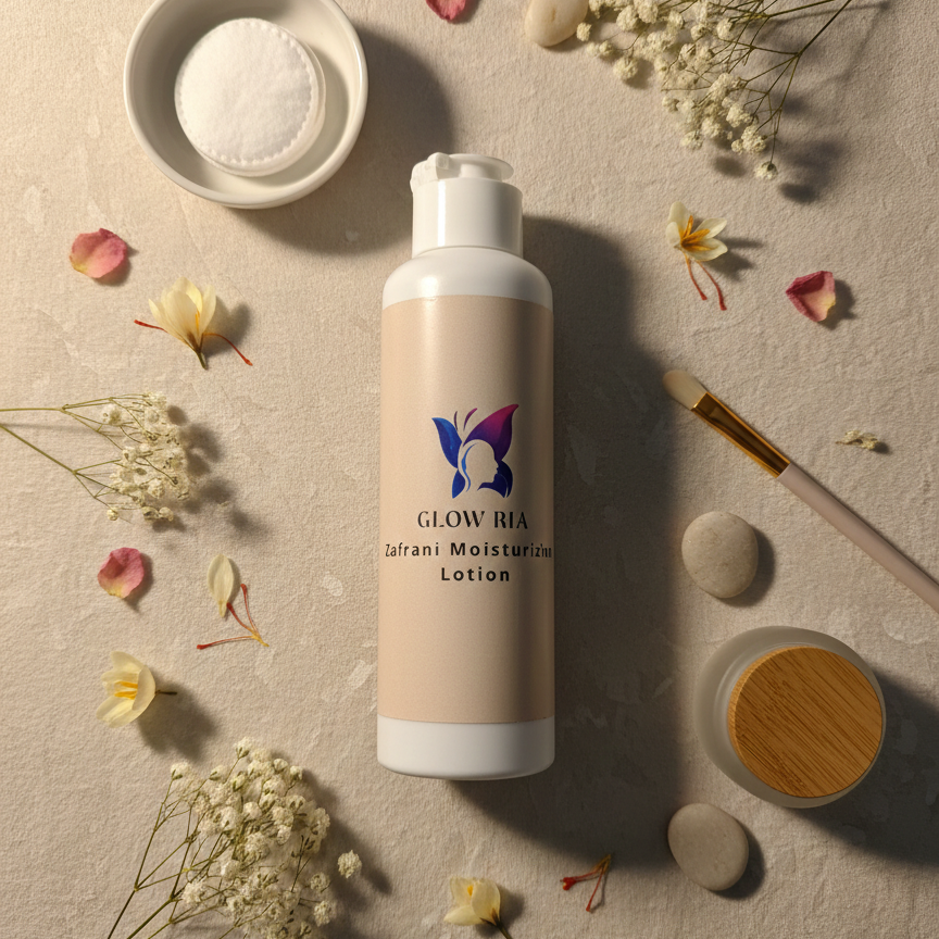 Glow Ria Zafrani Moisturizing Body Lotion – Deep Hydration & Natural Glow, 120 ml