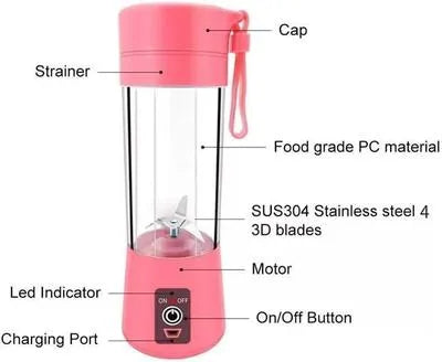 Rechargeable Juicer Blender 6 Blade