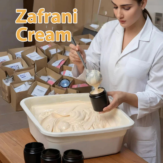 Zafrani Whitening Cream (pure organic)...👩🏾‍❤️‍💋‍👩🏼